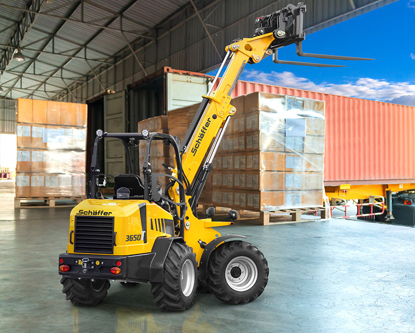 Schäffer 3650 T telescopic wheel loader