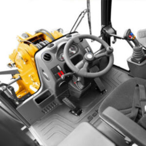wheel loader interior