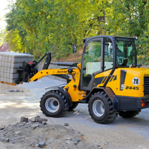 Wheel loader with box