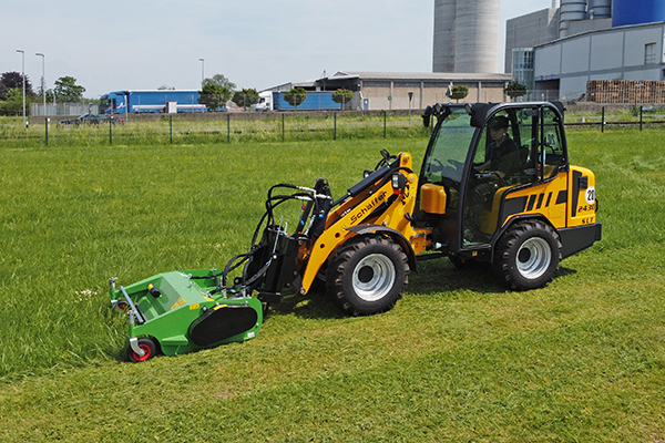 Schäffer 2430 SLT with Lawn Mower